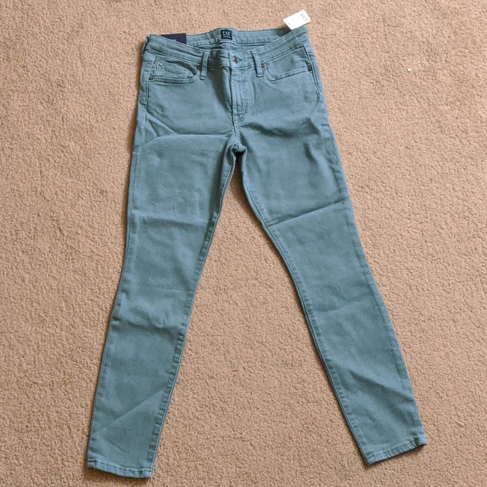 NEW!!! GAP Green Jeggings